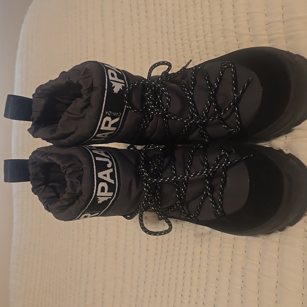 Pajar Black and Gray Winter Boots